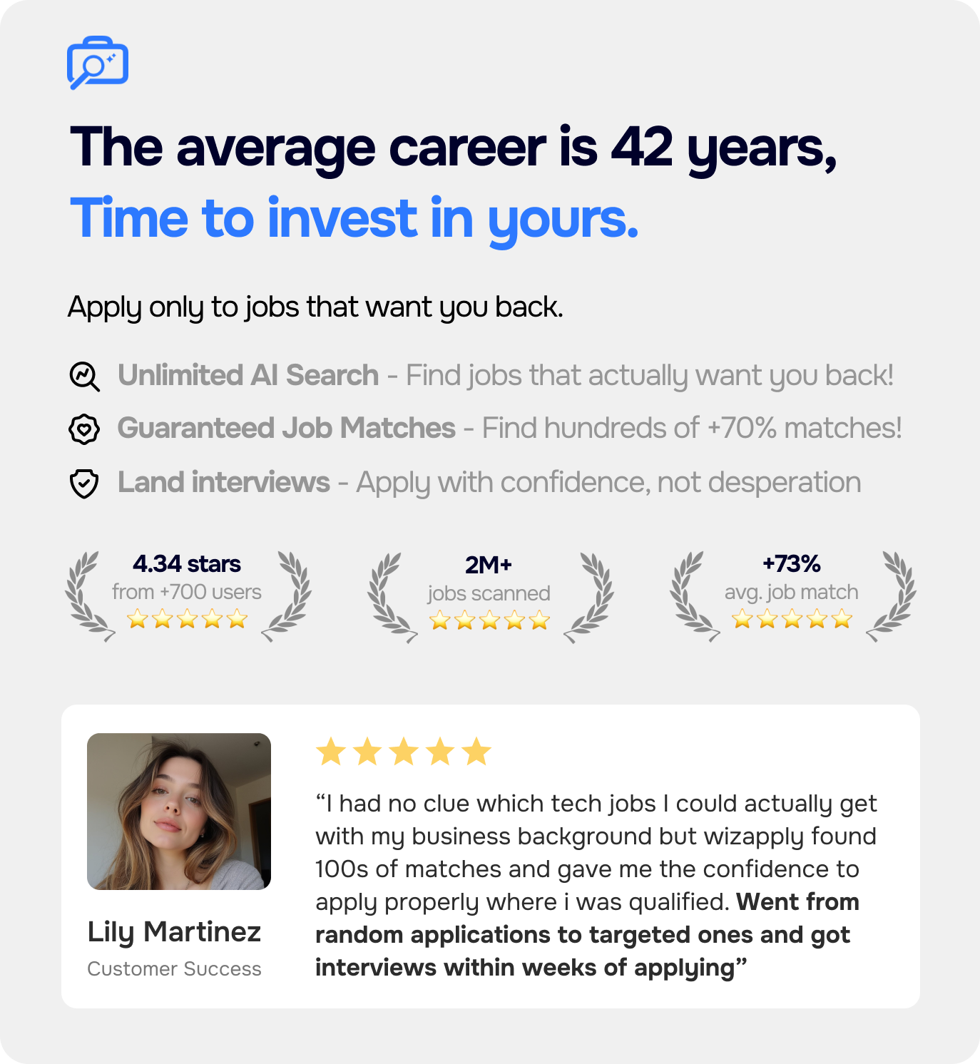 Wizapply Features